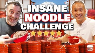 I challenged @RyotarosJapan to Japan’s Most Insane Noodle Challenge