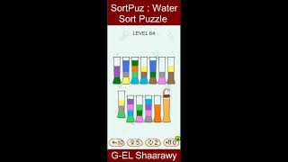 SortPuz: Water Sort Puzzle Level 63, 64,65, 66