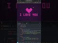 Animated Pixelated Heart #programacion #animacion #codigo #love #corazon #javascript #html #ai