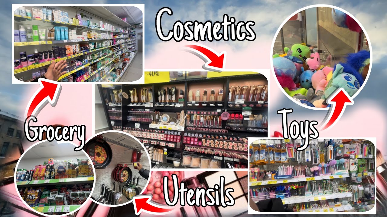 All about Grocery🛍️, Cosmetics💄& Utensils🍽️ in 🇷🇺