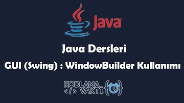 Java Dersleri #116 - GUI (Swing) - WindowBuilder Kurulumu ve Kullanımı
