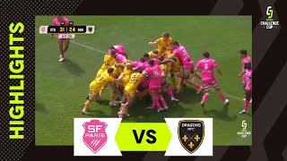 Hat-Trick Hero! ⚡| Stade Français Paris v Dragons RFC | EPCR Challenge Cup Extended Highlights
