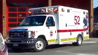 Chicago Fire Dept Ambulance 52 Responding