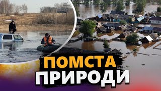 На Росії рекордний потоп! ПОТОП. ВОДА ЗМІТАЄ цілі села. СОЛОВЙОВ істерить