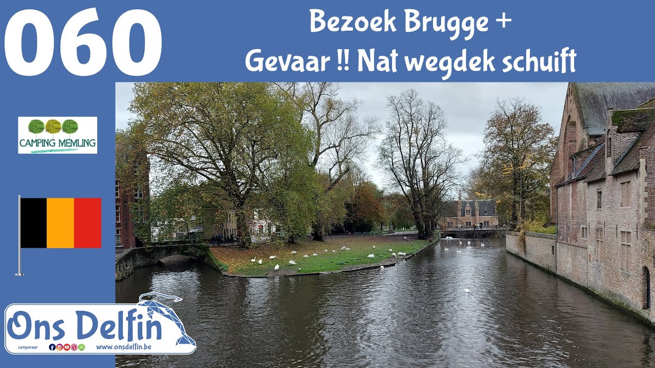 060 Brugge, Gevaar!! Nat wegdek schuift