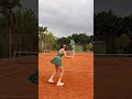 Clay court training today! 🧱 Get ready for France!