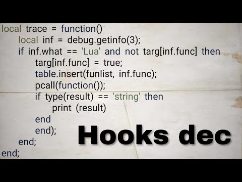 Lua hook decryption function (all kinds of coding)