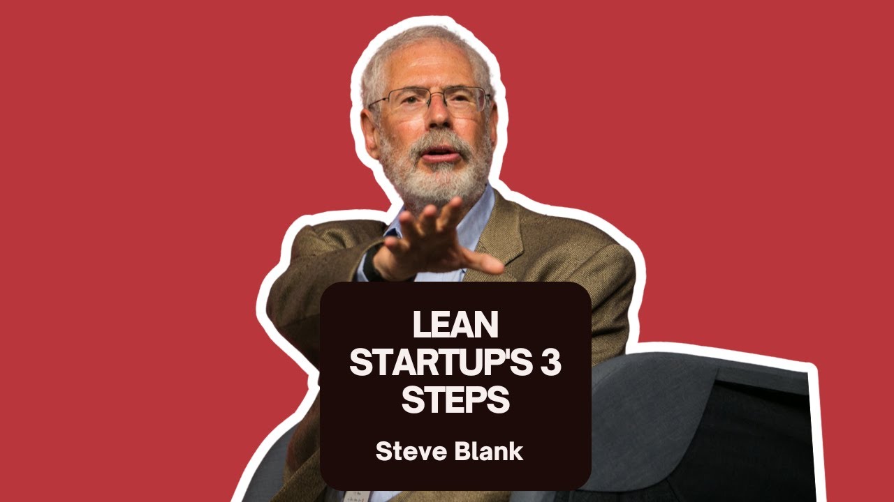 The 3 Steps to a Lean Startup (Lean Startup Key Steps)