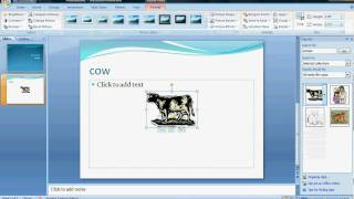 How to create a simple presentation using MS PowerPoint 2007