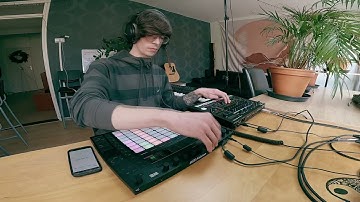 BGVS1 // Ableton Live Session // Roland TR8s, Ableton Push 2 // Minimal Techno