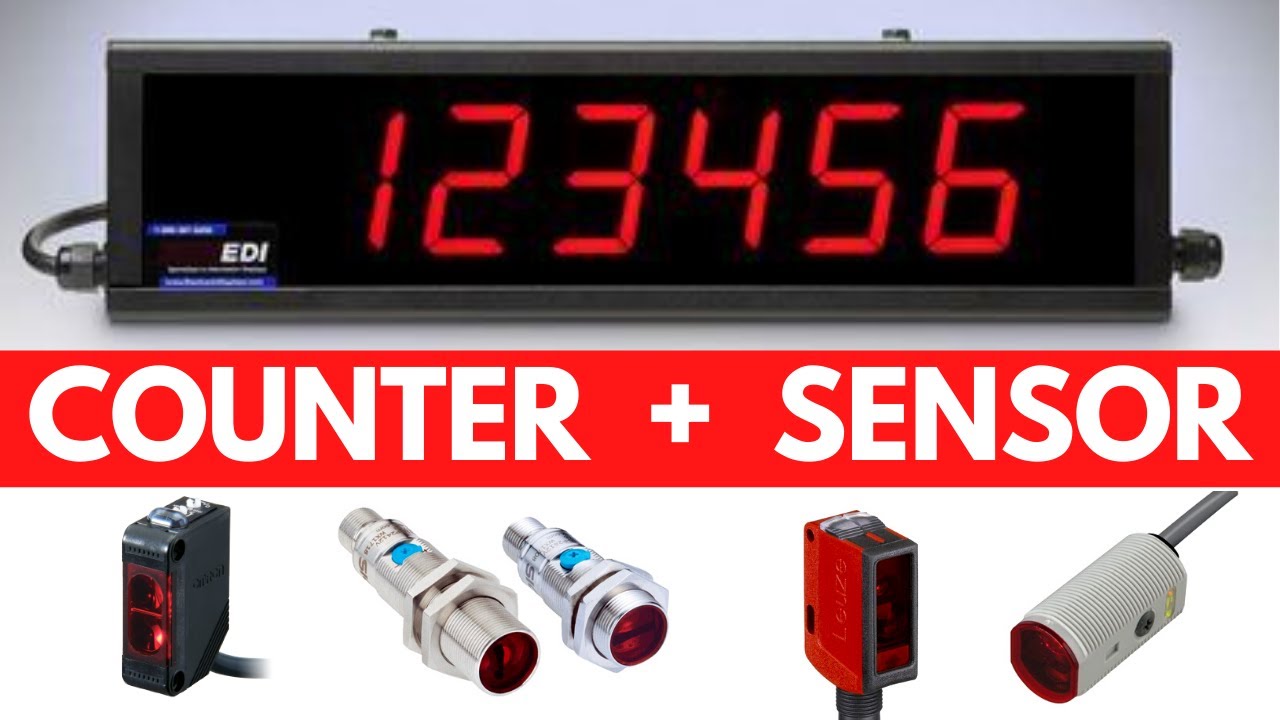 How to connect Counter with PNP/NPN Proximity Sensor? II Digital Counter  Wiring 