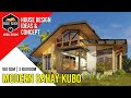 MODERN BAHAY KUBO | 3 BEDROOM RESIDENCE WITH INTERIOR DESIGN | 160SQM