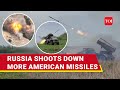 Russia Rains Fire On Ukrainian Forces; Five U.S. Missiles Shot Down Over Russian Region | Watch