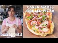 Carla Makes Grilled Pizza | From the Test Kitchen | Bon Appétit