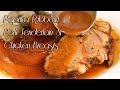 Paprika Rubbed Pork Tenderloin and Chicken Breasts | Valentine&#39;s Day Meal