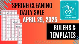 Spring Cleaning - Templates & Rulers - April 29, 2025. One Day Sale!  Check back daily. screenshot 5