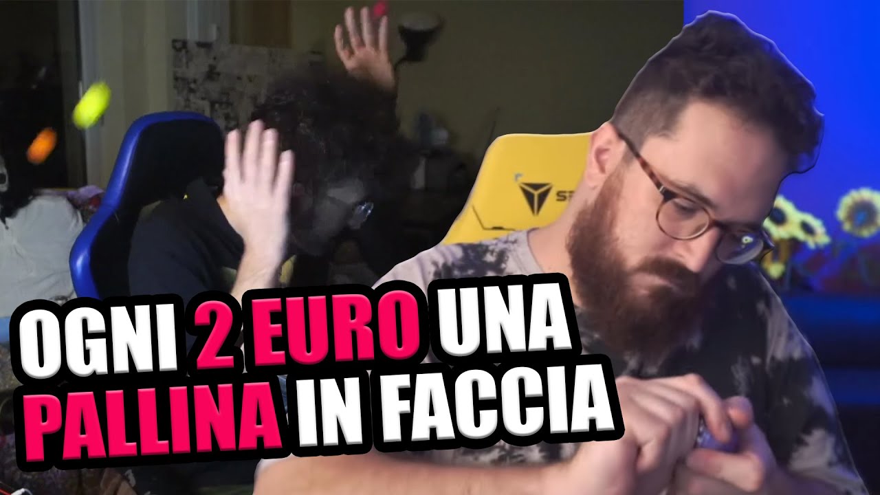 SFIDA DONAZIONI TRA MARCO MERRINO E MARIO STURNIOLO: OGNI 2 EURO LANCIO UNA PALLINA