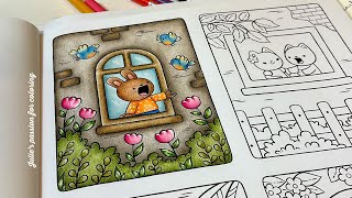 🍀 MiniMania 6 by Gabi Wolf ✏️ Prismacolor pencils - easy coloring tutorial