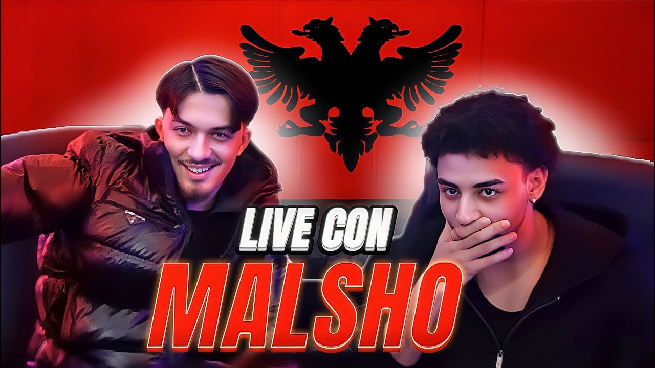 QUATTRO CHIACCHIERE CON MALSHO 🇦🇱 | Malsho in Live da SsjReda