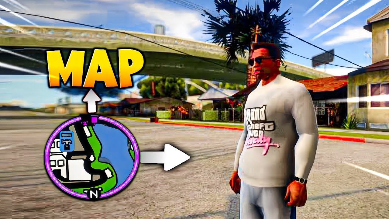 How to Download Gta Vice city map in Gta San andreas for Android🔥