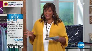 JOY 50pc Huggable Hangers w/UndertheBed Storage and More...