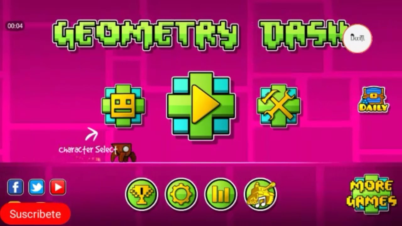 COMO DESCARGAR GEOMETRY DASH GRATIS+LINK - YouTube