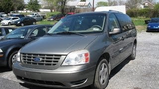 2004 Ford Freestar SE Start Up and Tour