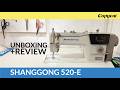 Unboxing + review en español de la nueva máquina recta industrial electrónica ShangGong 520-E