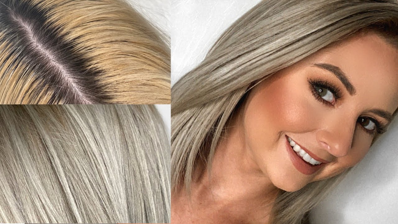 Diy Ash Blonde Youtube