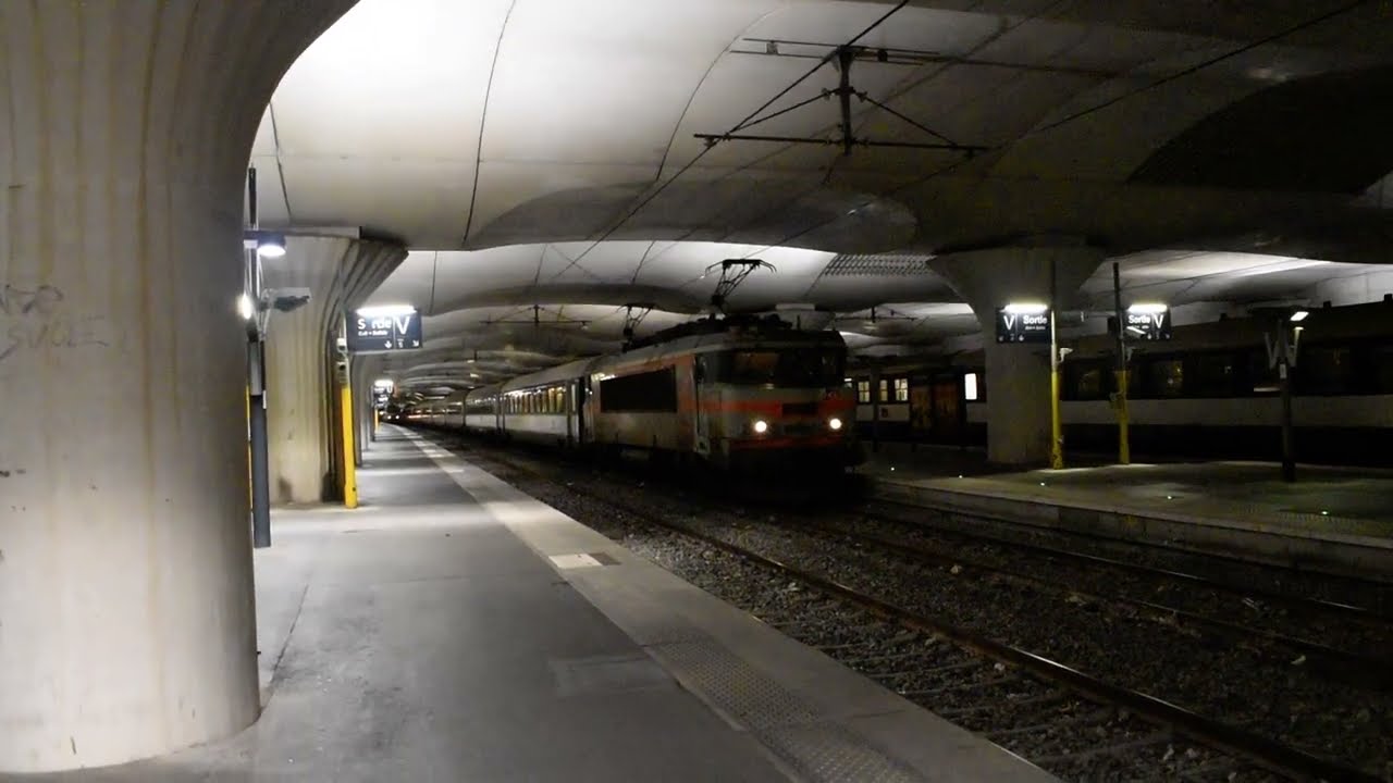 🇫🇷 SNCF 22349 | Night train - Intercités de nuit 5737 Paris – Cerbère | Paris Austerlitz 01.01.2024