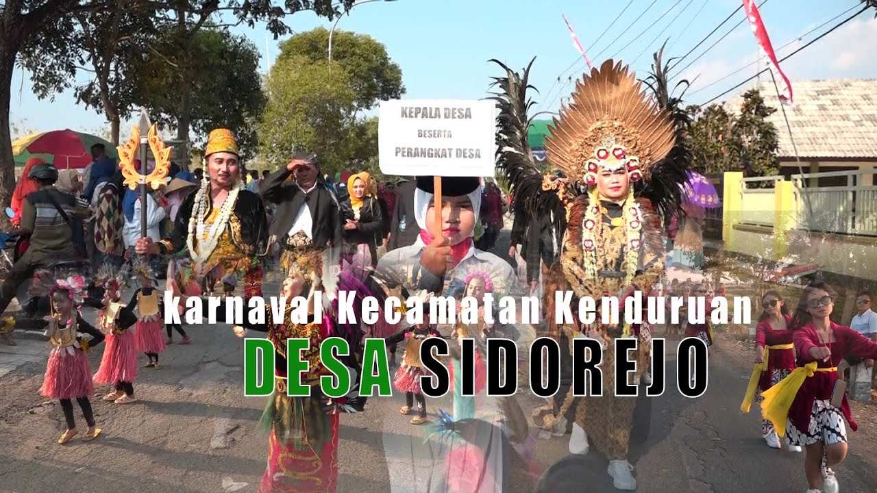 KARNAVAL KECAMATAN  KENDURUAN #DesaSidorejo