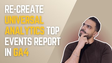 How To Migrate Universal Analytics Top Events Report to GA4 in 5 Minutes (2025 Guide)