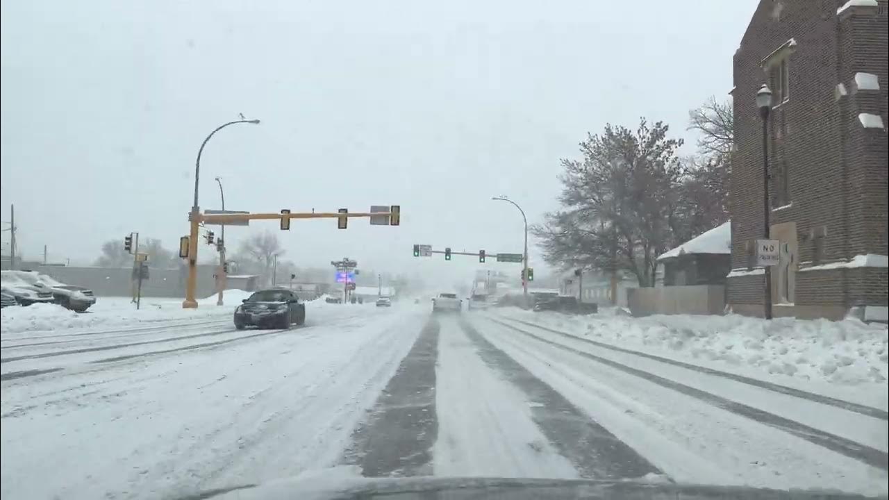 Heavy Snow Storm In Minot, North Dakota Part 9 YouTube
