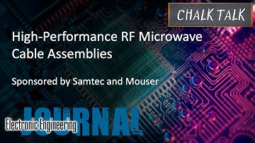 Hoogwaardige RF-microgolfkabelassemblages -- Samtec en Mouser Electronics