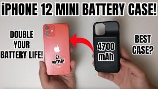 iPhone 12 mini Battery Case - Double Your iPhone 12 mini's Battery Life! 