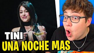 Reaction to TINI: "ONE MORE NIGHT"