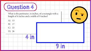 Find the Perimeter of a Rectangle (SAT problem walkthrough)