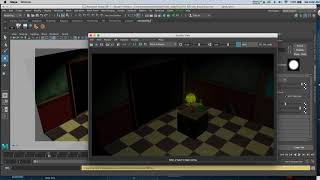 Maya   Interior spot lights