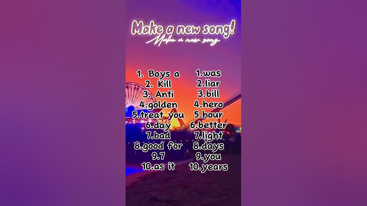 Make a song! #fypシ #viral #shorts #foryou #foryoupage #songs