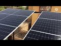 How to wash solar panels | how to clean solar panels and solar system | pressure water