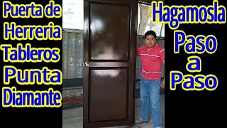 Bonita y Economica Puerta con Tableros en Punta Diamante, Hagamosla Paso a Paso.