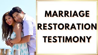 Marriage Restoration | Testimony of God Bringing A Prodigal Back Home!!!!!
