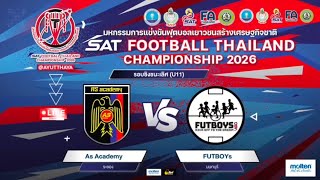 Football 108 SAT - U11('58) : AS Academy VS Futboys (Final Match) 28 June 2026