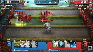 Level 9 vs level 10 castle crush screenshot 3
