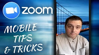 Zoom cloud meetings can put a virtual background behind you while chat
on your smartphone, but only if you're using ios--it's not supported
android de...