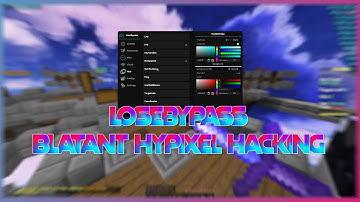 Losebypass BLATANT CHEATING on Hypixel | Best Hybrid Client | Hypixel Hacking