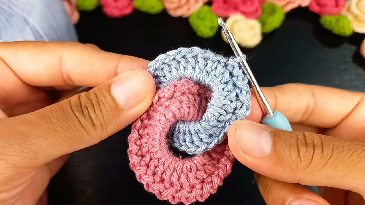 TEJE TANTOS COMO PUEDAS❗️EL LLAVERO MÁS LINDO QUE TEJERÁS PROYECTO FÁCIL Y RÁPIDO