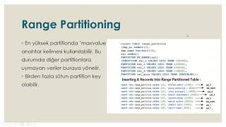 ORACLE PARTITIONING