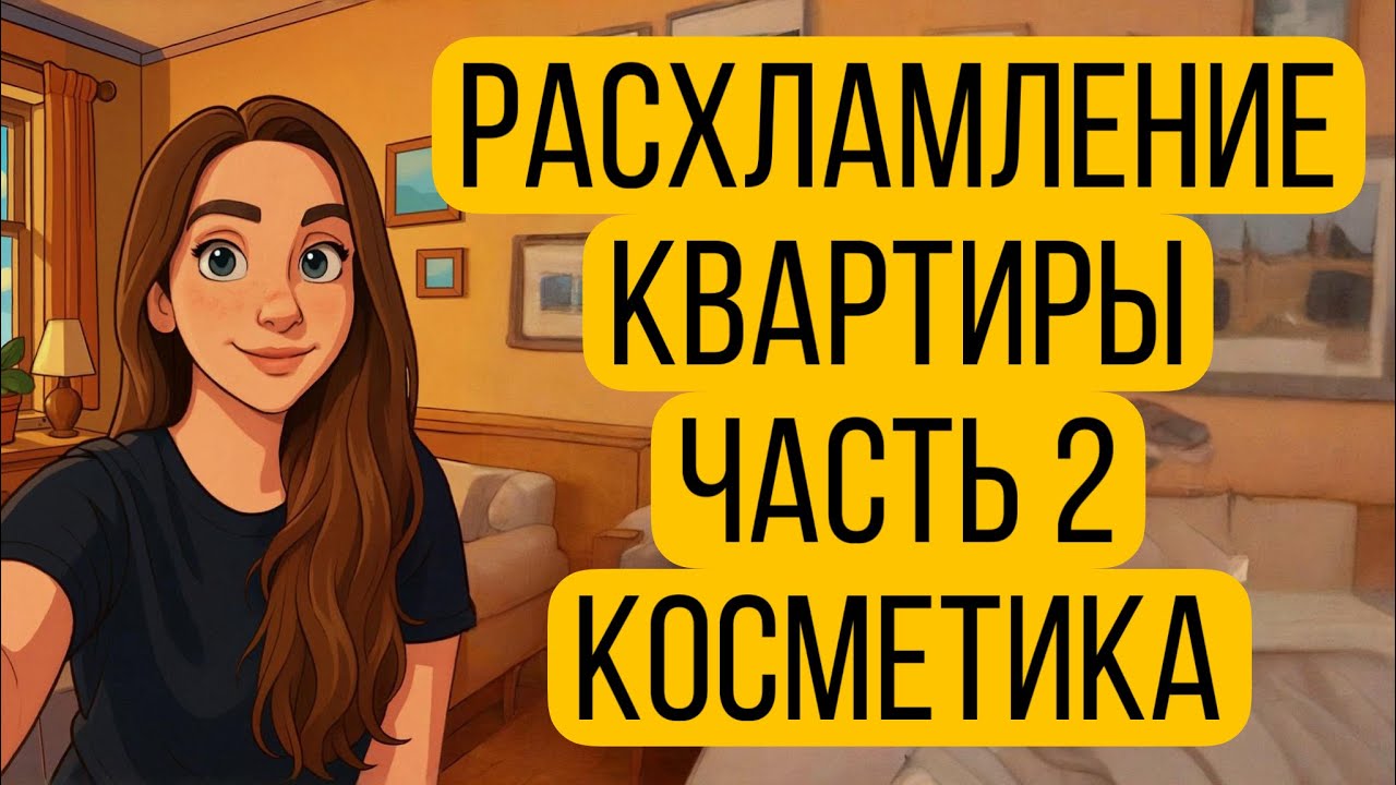 Расхламление квартиры 🏠 Часть 2️⃣ Косметика 💄