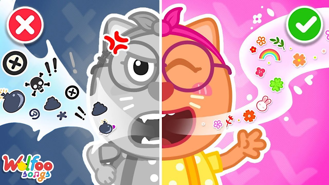 Don't Say Bad Words | Good Manners Song | Wolfoo Nursery Rhymes & Kids Songs Series